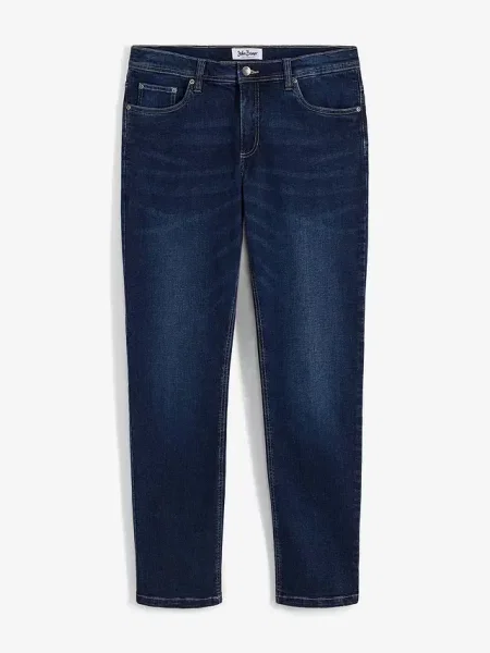 Jeansy regular fit straight niebieskie