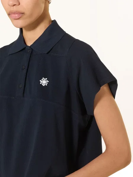 Dorothee Schumacher Polo Tričko Picqué Sporty Romance tmavě modrá bílá
