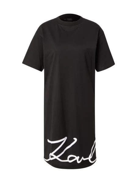 Karl Lagerfeld Šaty černá bílá