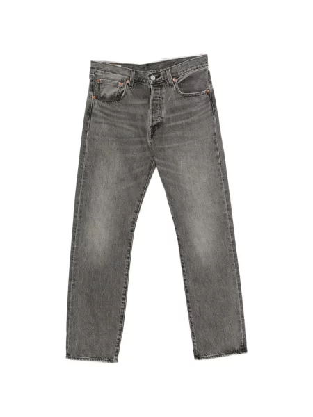 Džínsy so strihom ku čižmám Levi's sivá