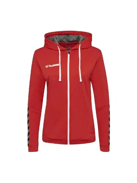 Majica s kapuljačom Hummel crvena