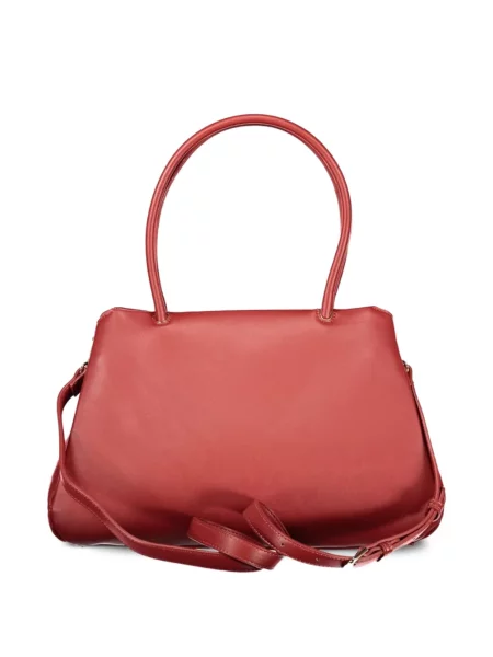 Shopper táska Mario Valentino autogrammal piros