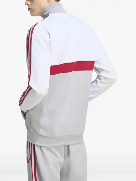 Geacă Adidas cu broderie alb