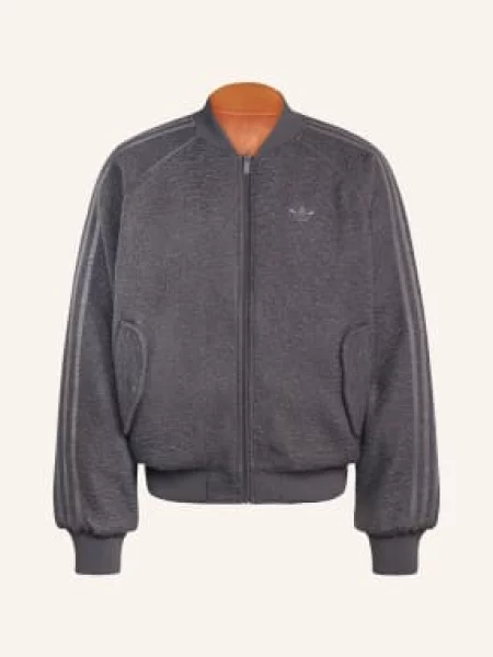 Adidas Originals Kurtka Dwustronna orange pomarańczowa
