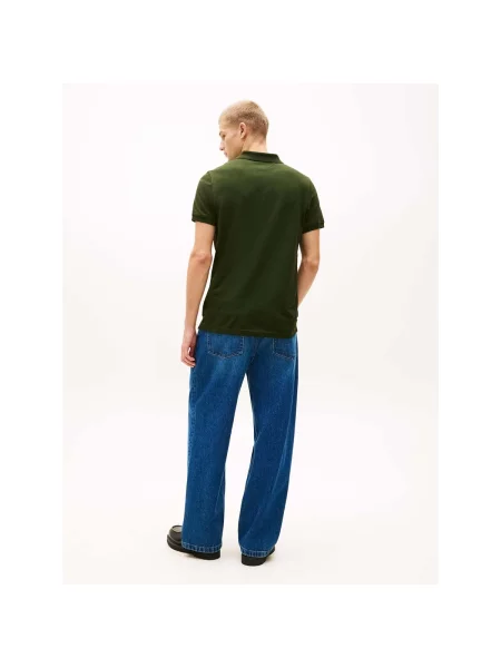 Tommy Jeans Tricou polo verde