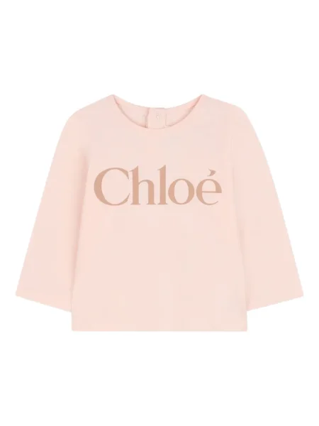 Top dziecięcy Chloe różowy