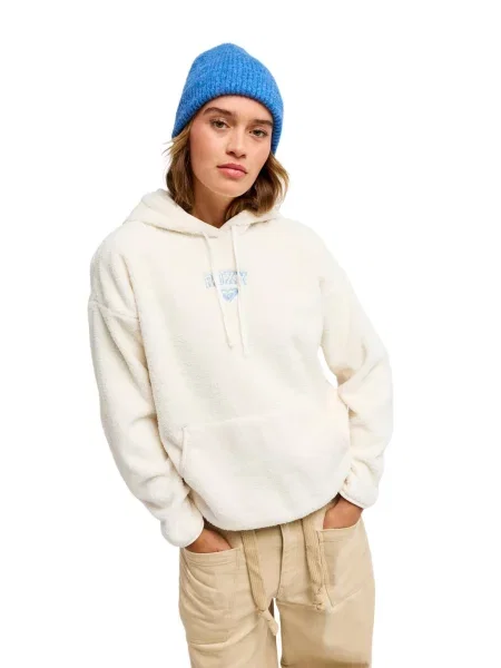 Bluza z kapturem dla Kobiety COOL CALLING biały