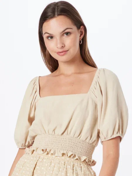 Nasty Gal Blúz homok