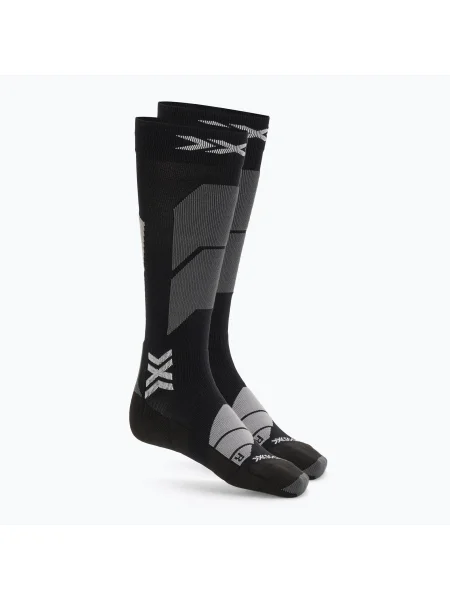 Lyžiarske ponožky X-Socks Ski Perform Otc x black/light grey čierna