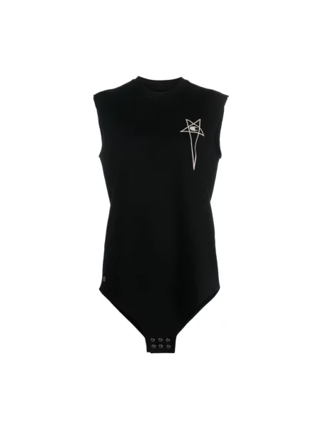 Podkoszulka Rick Owens z logo czarna