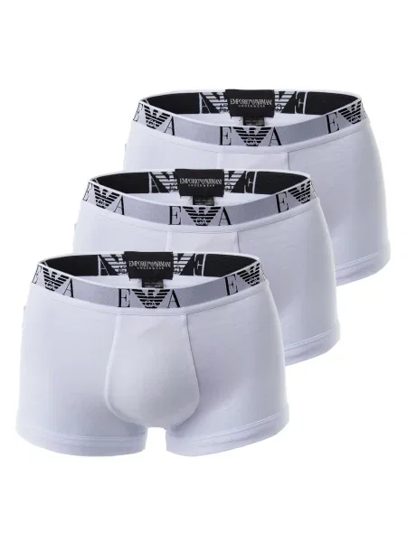 Emporio Armani Boxerky šedá / černá bílá