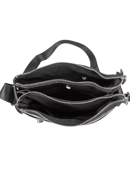 Кожаная сумка Royalbag черная