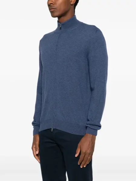 Lung cardigan Ferrante albastru