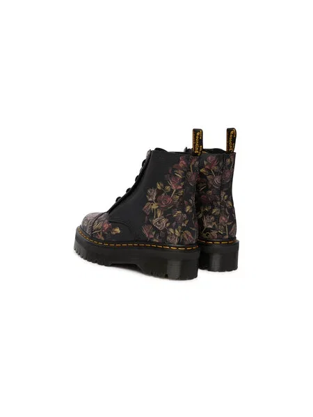 Planinarske cipele Dr. Martens Sinclair Decayed Roses Tumbled Nappa  crna