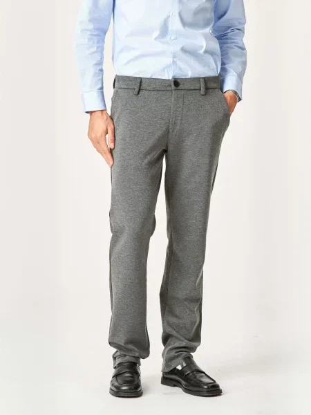 TEESHOPPEN Pantaloni Performance închis gri