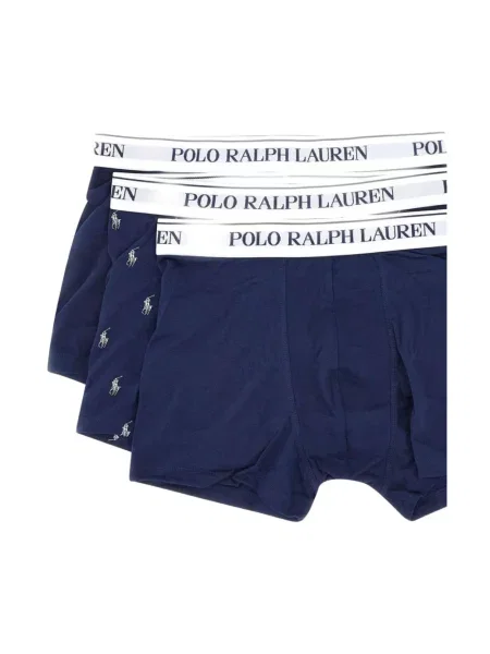 Obcisłe bokserki z mieszanka bawełny model CLSSIC PACK' Polo Ralph Lauren Underwear granatowe