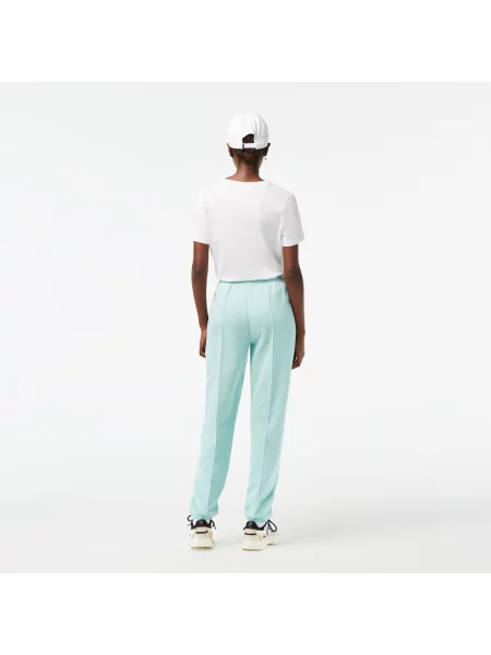 Lacoste Spodnie Dresowe Active Z Nadrukiem Jasnoniebieskie niebieski