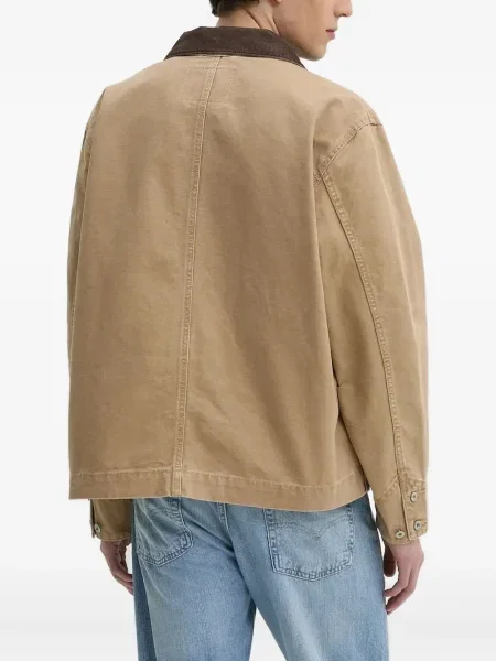 Proste jeansy Levi's 501 w paski ze stretchu dzwony niebieskie