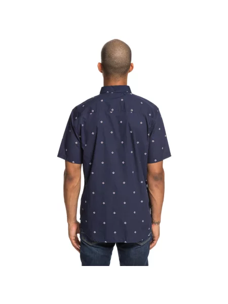 Koszula DC Shoes Up Pill Short Sleeve Shirt niebieska