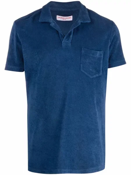 Polo Orlebar Brown albastru