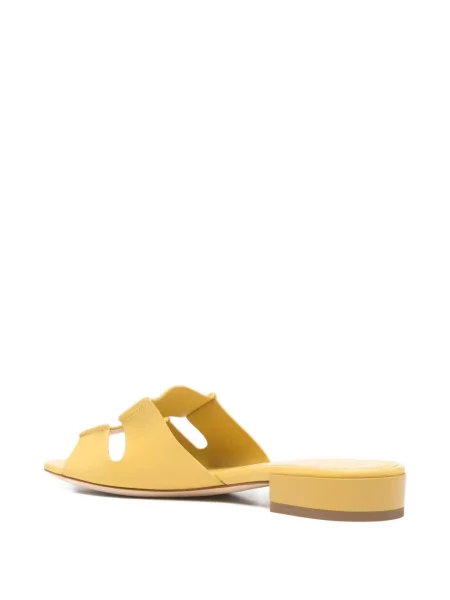 Sandale Rodo din piele galben
