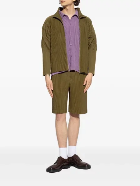 Плисирано яке Homme Plissé Issey Miyake зелено