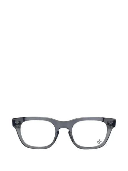 Ochelari de soare Chrome Hearts cu imprimeu geometric gri