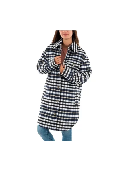 Koszula Tommy Hilfiger wełniana z nadrukiem czarna