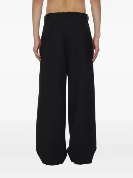 Pantaloni Studio Nicholson plisate negru