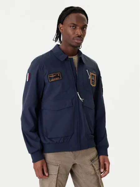 Бомбер Aeronautica Militare синий