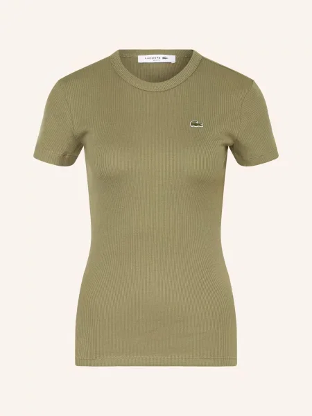 Lacoste Tričko khaki