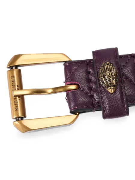 Matlasat cu centură curea Kurt Geiger London violet