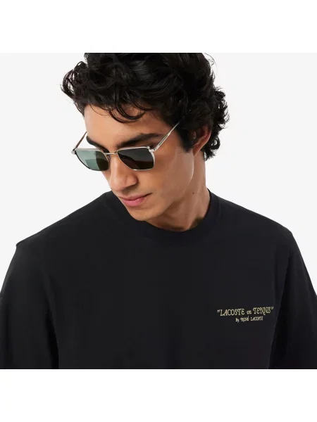 Футболка Lacoste коричневая