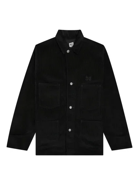 Bunda Needles s výšivkou černá