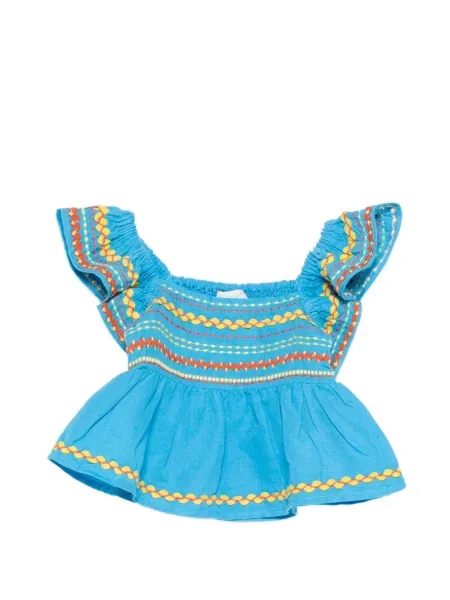 Top dziecięcy Stella Mccartney niebieski