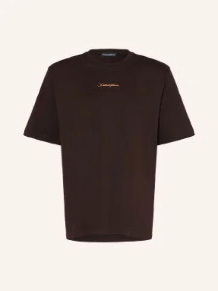 Dolce & Gabbana Tričko tmavě / velbloudí hnědá