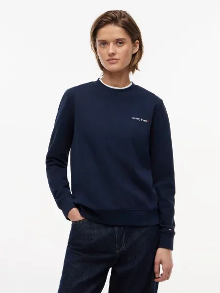 Palton Tommy Jeans alb