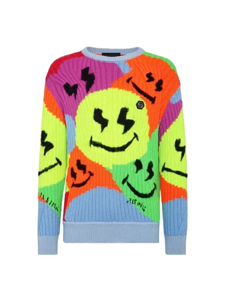 Sweter Philipp Plein wełniany