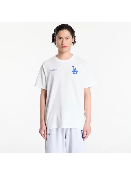 Sporty&Rich Póló Dodgers Serif fehér