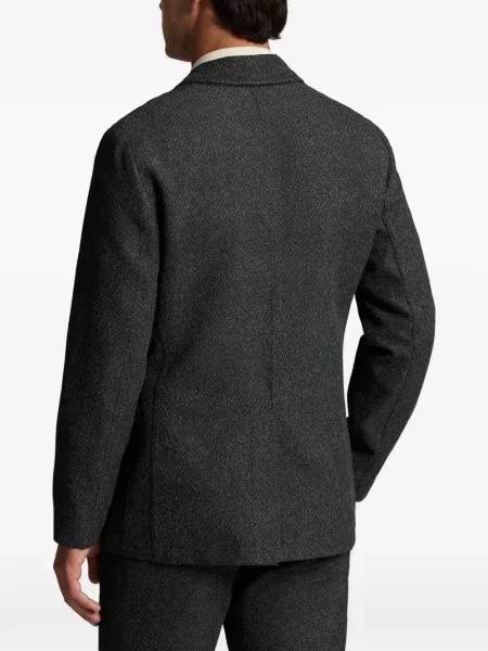 Sacou Ralph Lauren Rrl cu model herringbone gri