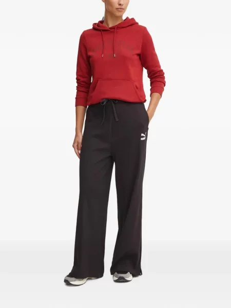 Pantaloni Puma alergare cu cordon negru
