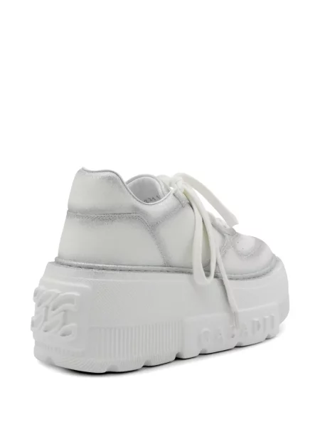 Sneakerși Casadei din piele alb