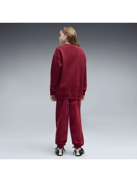 PUMA Młodzieżówy dres oversize Loungewear Odzież czerwony