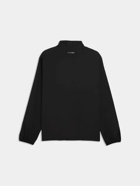 Демисезонная куртка Puma для бега черная