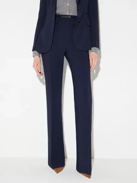 Брюки Elisabetta Franchi синие