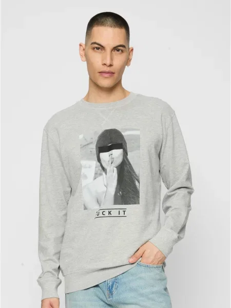 Jopa brez kapuce Mister Tee siva