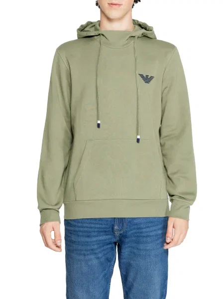 Hoodie Emporio Armani Underwear s kapuco kaki