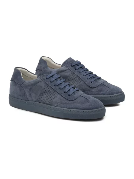Sneakersy Kazar zamszowe niebieskie