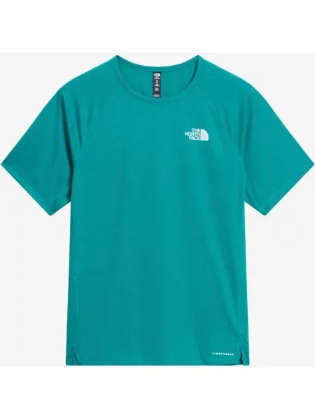 Koszulka z krótkim rękawem damska The North Face Sunriser zielono-niebieska S niebieska