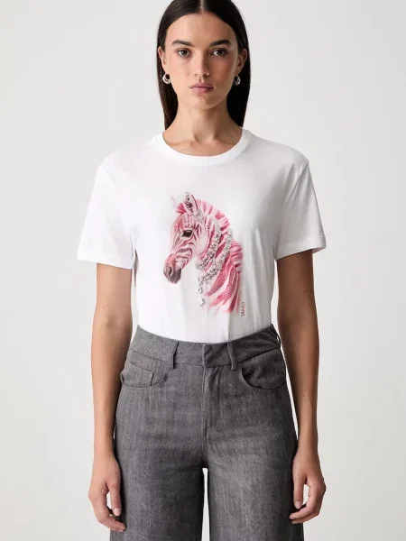 Liu Jo tricou pentru femei din alb